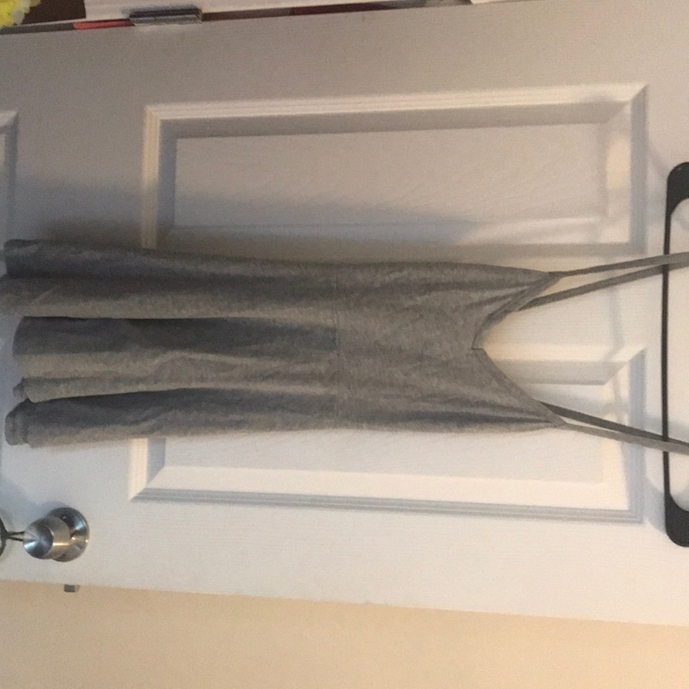 Razor back gray dress from forever 21